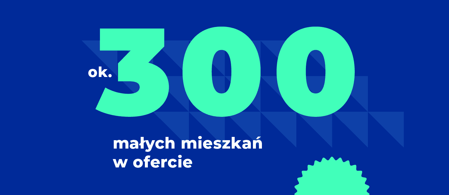 Blisko 300 małych mieszkań w ofercie!