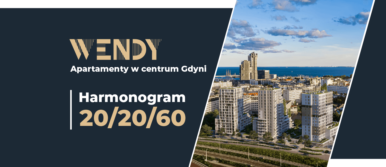 WENDY - apartamenty w centrum Gdyni z harmonogramem płatności!