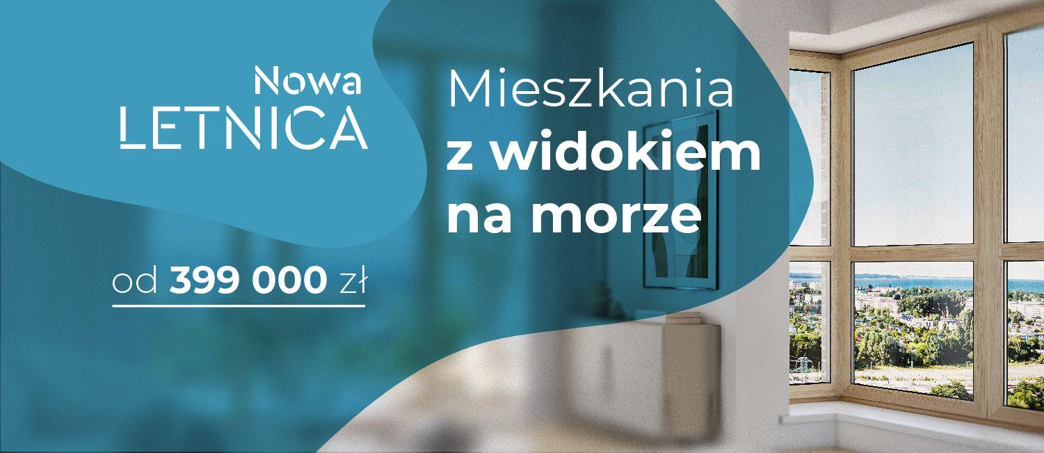 Nowa Letnica - Mieszkania z widokiem na morze