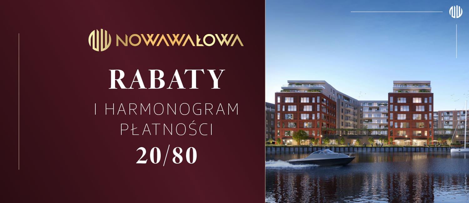 Nowa Wałowa - harmonogram płatności 20/80
