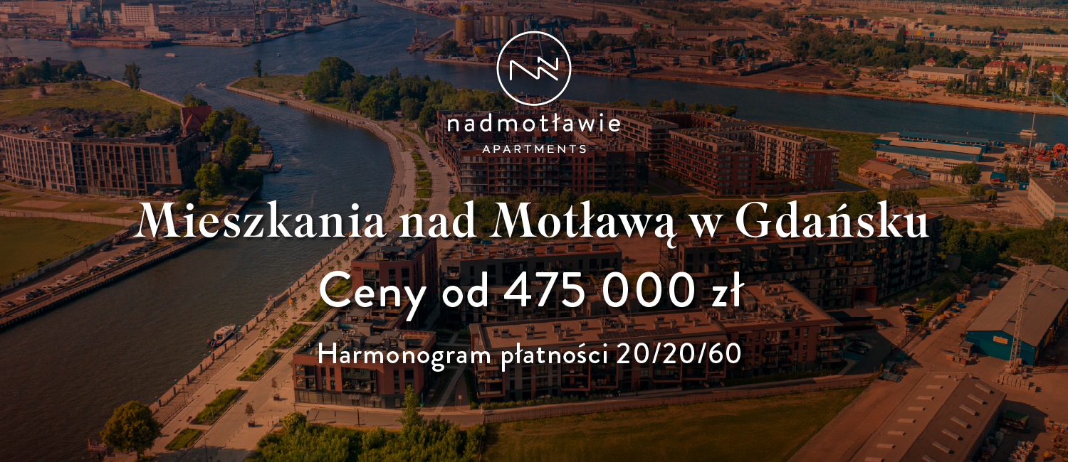 Mieszkanie nad Motławą - kup dla siebie lub na najem