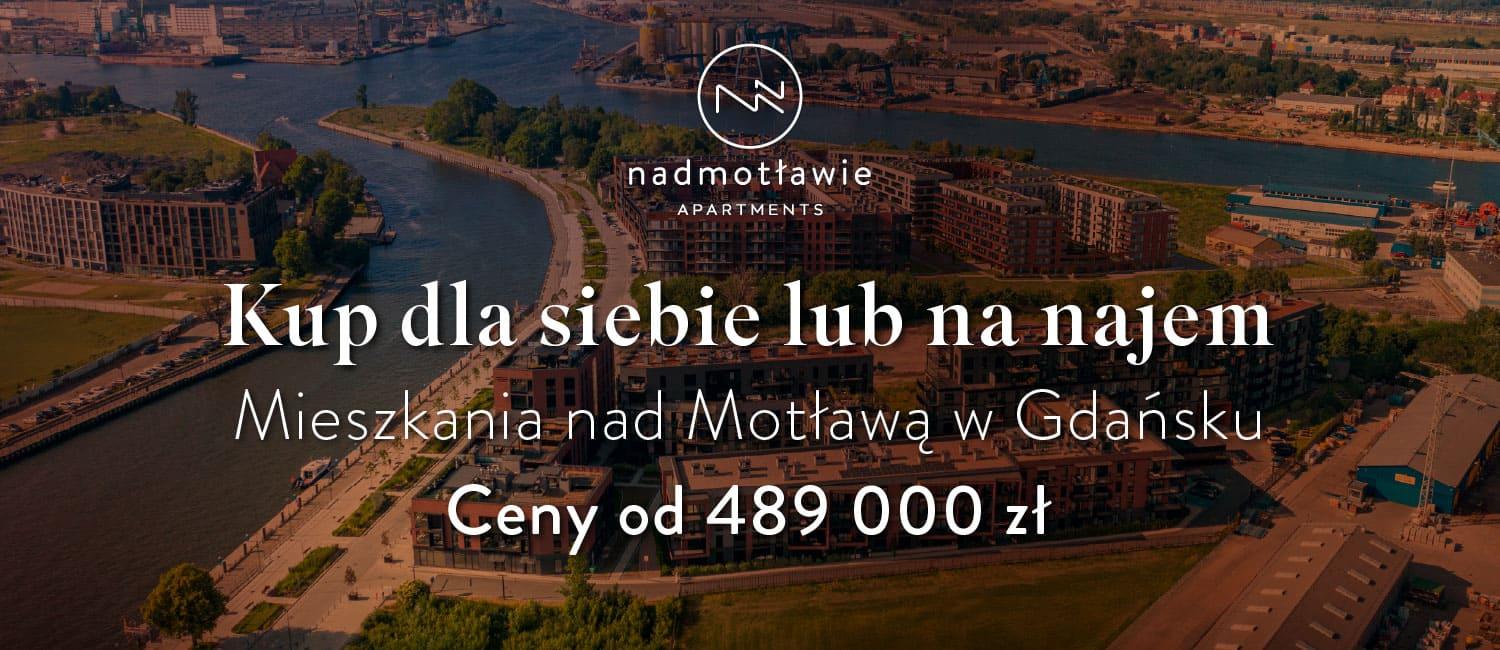Mieszkanie nad Motławą - kup dla siebie lub na najem