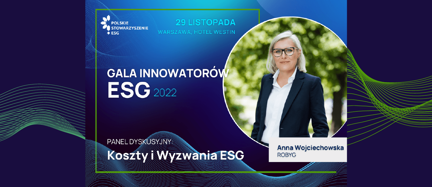 Już 29 listopada spotykamy się na Gali Innowatorów ESG!