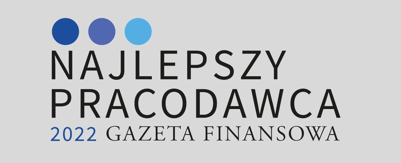 Najlepszy Pracodawca Roku 2022 - ROBYG wyróżniony w rankingu Gazety Finansowej!