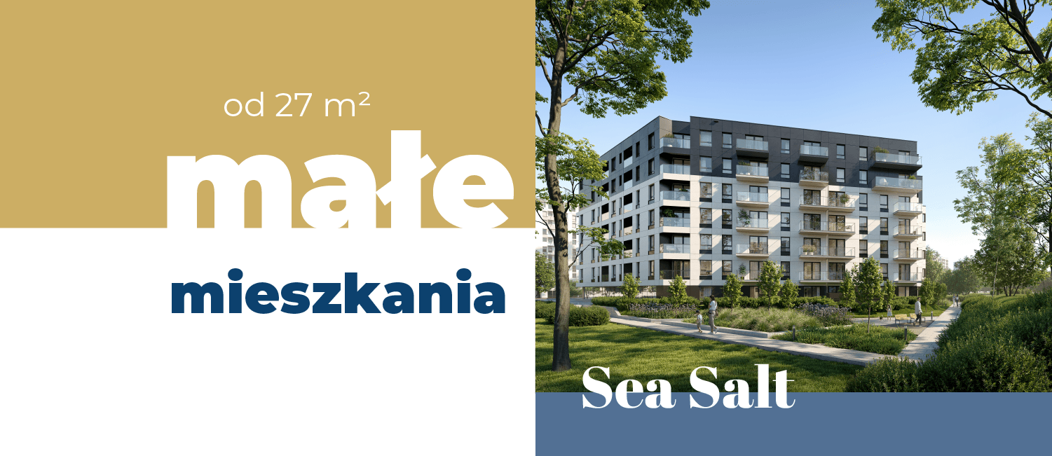 Inwestycja Sea Salt - dostępne małe mieszkania!