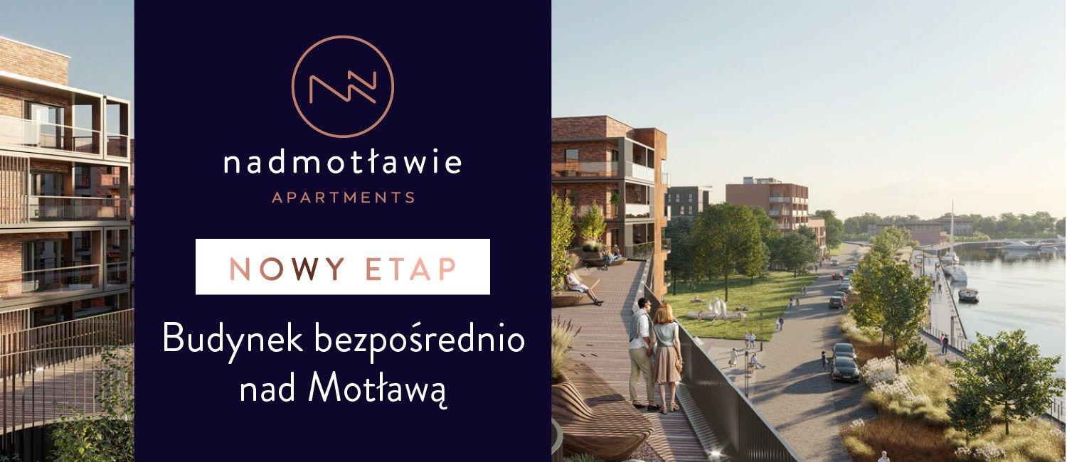 Nadmotławie Apartments - nowy etap z widokiem na Motławę już w sprzedaży!