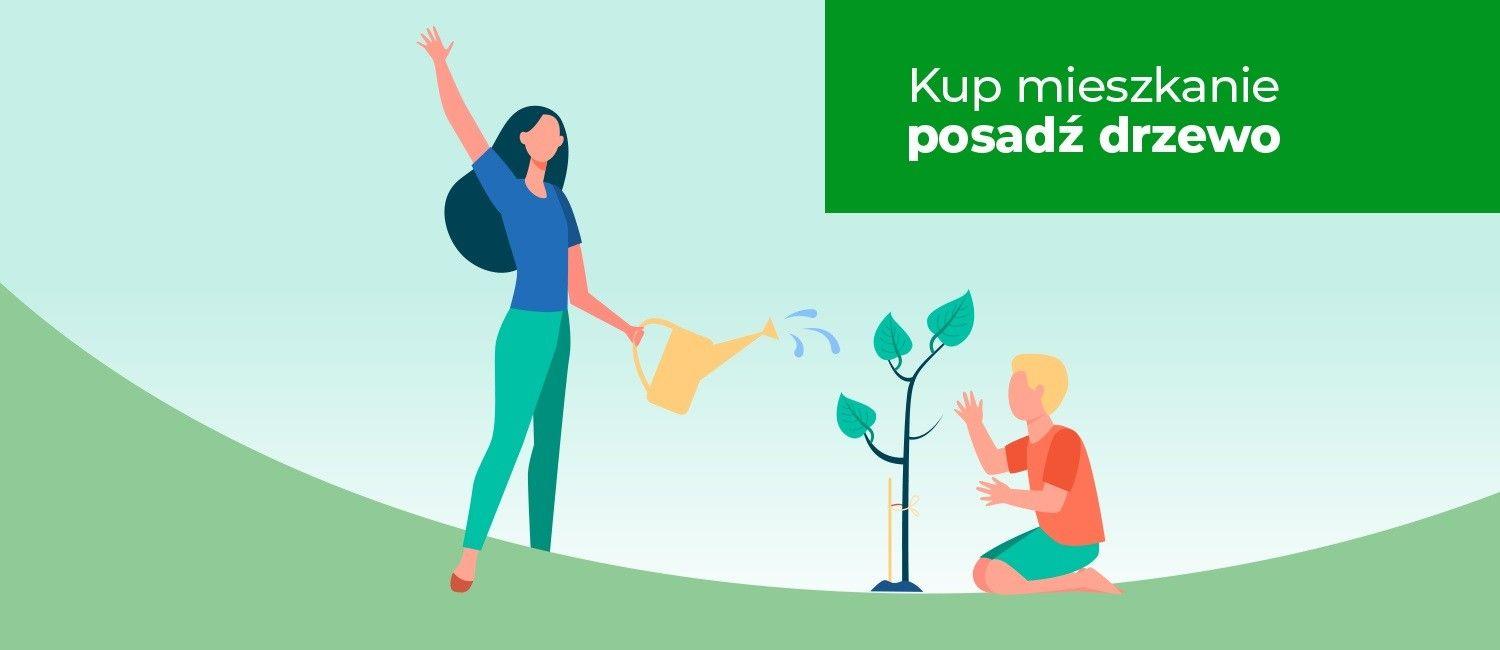 tyDzień Ochrony Środowiska w Robyg - kup mieszkanie, a otrzymasz drzewko!