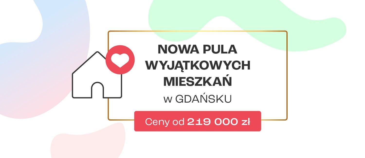 Nowa pula - niezwykłych mieszkań w Gdańsku