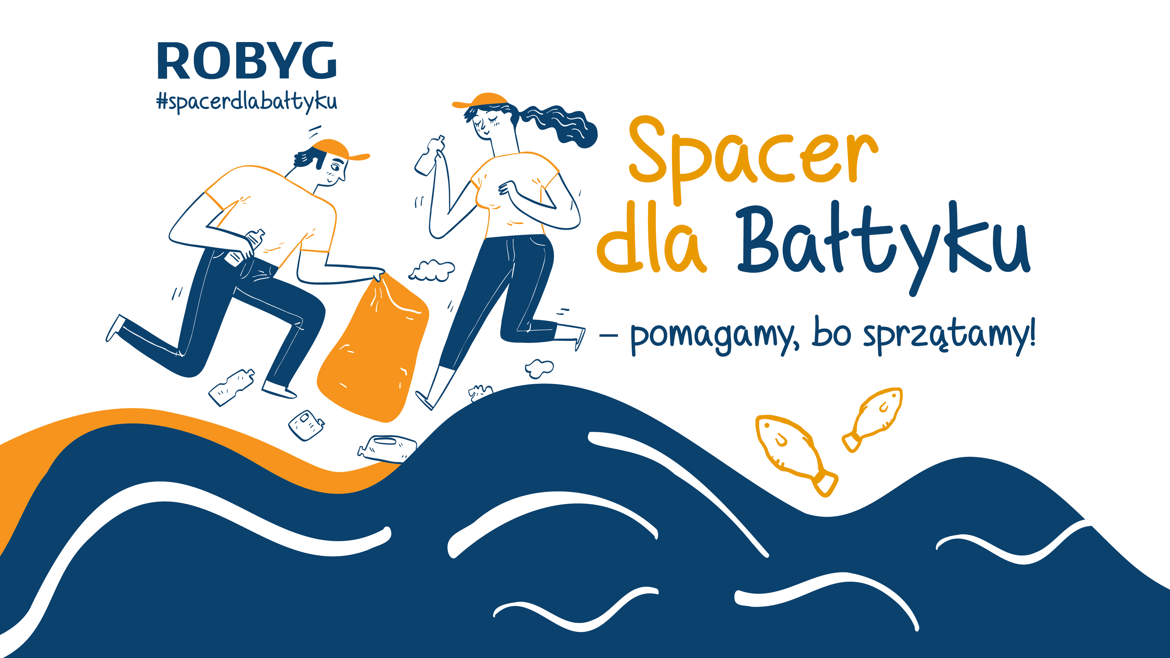  Spacer dla Bałtyku – ROBYG zachęca do zbierania śmieci z plaży i edukuje w zakresie wody